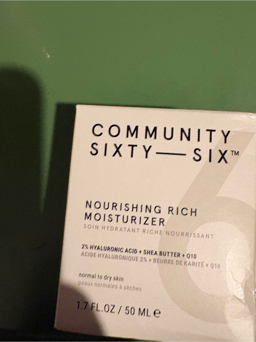 Community Sixty-Six Nourishing Rich Moisturizer - White